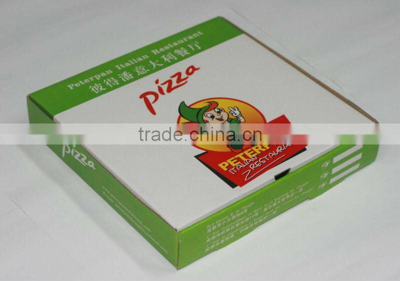 high quality food grade pizza box, white kraft pizza box for sale, packaging paper pasta box