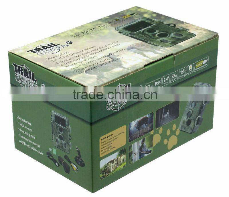 Outdoor Hunting Thermal Vision Camera With 42pcs 940nm infrared Trail Camera IP 54 Protected