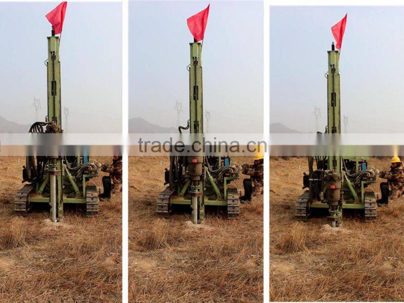 Track Drilling Rig for Photovoltaci Piles