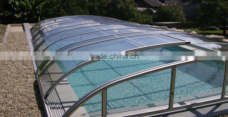 2016 Fashion swimming pool telescopic cover