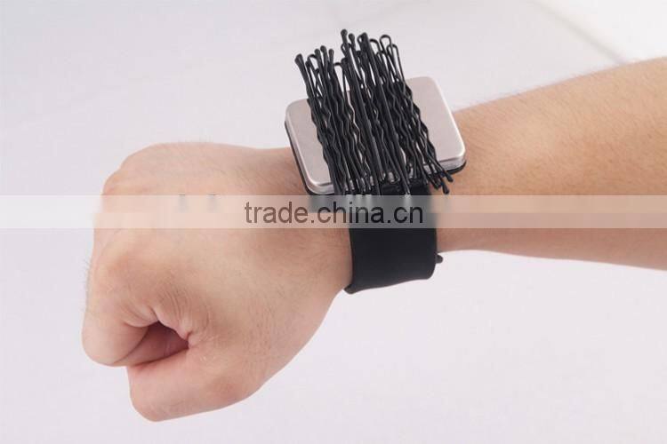 NEW Hairdressing Equipment Magnetic Mens Womens Hair Bobby Pins Hairpin Bracelet