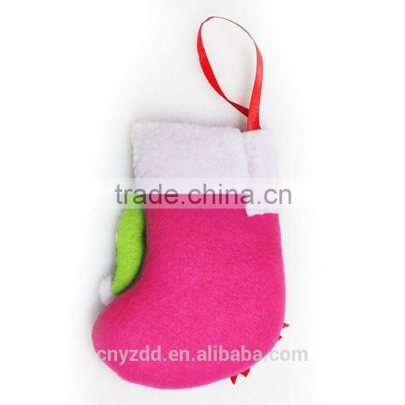 Cheap Stuffed Pendant for Christmas Tree /Wholesale Stuffed Sock Toys Decorating Christmas Tree/Soft Toy Pendant 12 cm