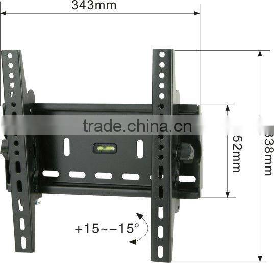 Adjustable for 23"-42" screen size TV metal mounting bracket