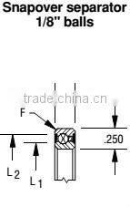 High precision JA055XP0 Reail-silm Thin-section bearings (5.5x6x0.25 in) diameter of 5.5 inch ball bearings