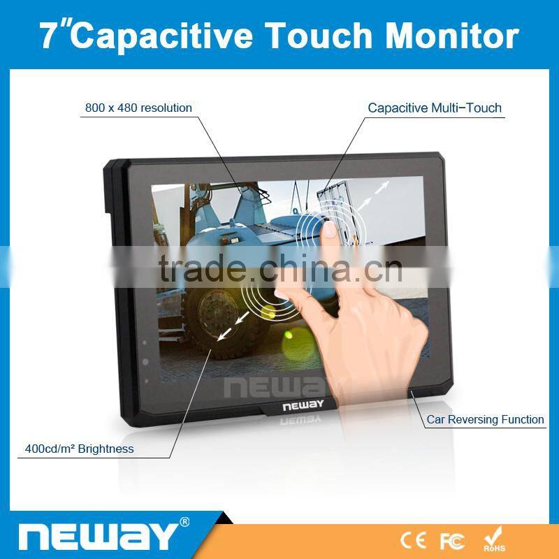 Industrial 7 inch touchscreen Lcd monitor vga lcd monitor