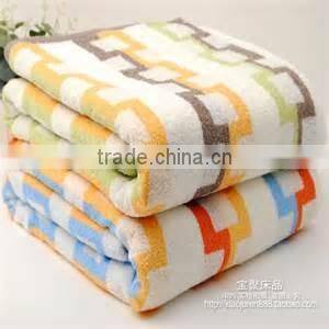 100%soft comfortable cotton towel blanket