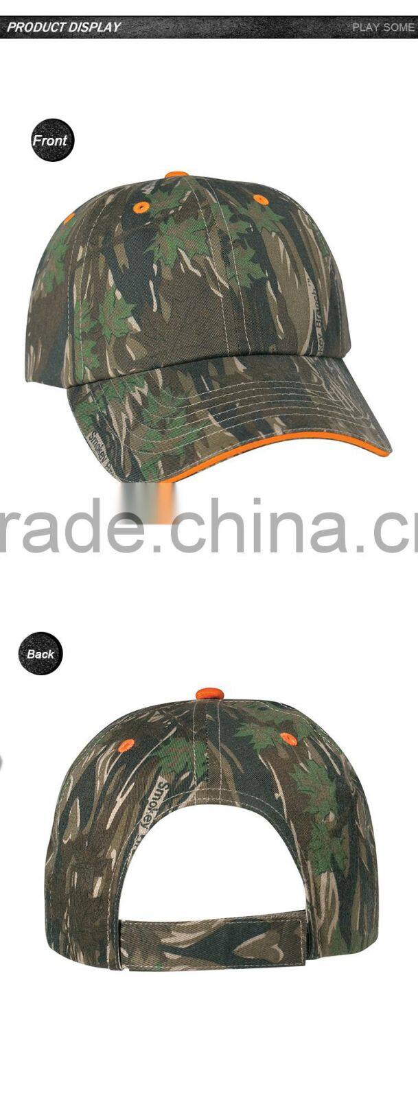 Orange sandwich sample free camo blank baseball cap rack