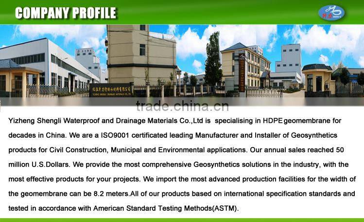 high quality underground plastic Waterproof membrane sheet