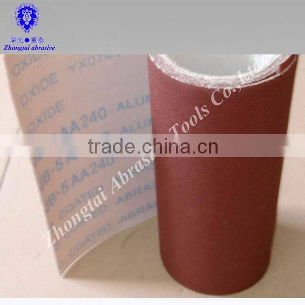 Factory supply aluminium oxide abrasive cloth roll