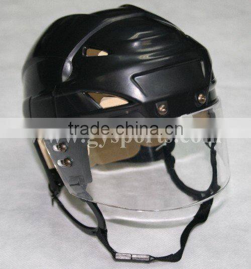 GY good merchantable quality mini ice hockey helmets with visor safe comfortable China Zhuhai supplier
