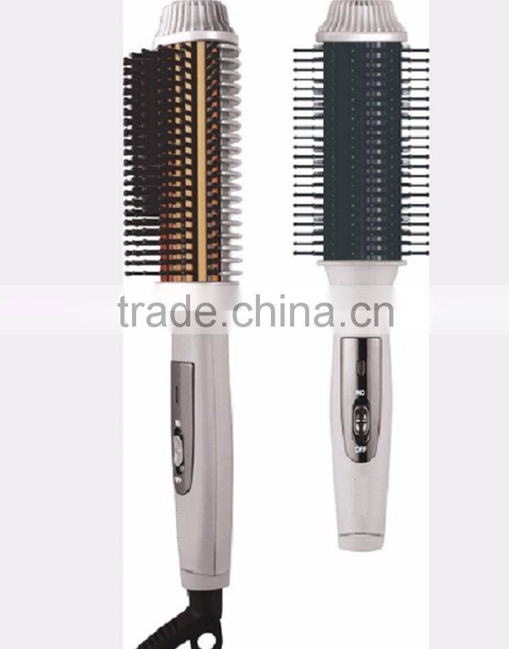 Hot Sale Ceramic Plate Hair Curler Comb Electric Magic Hair Comb