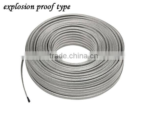 Self regulating heating tape for water pipe