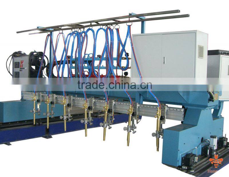CNC metal rack flange plasma flame cutting machine