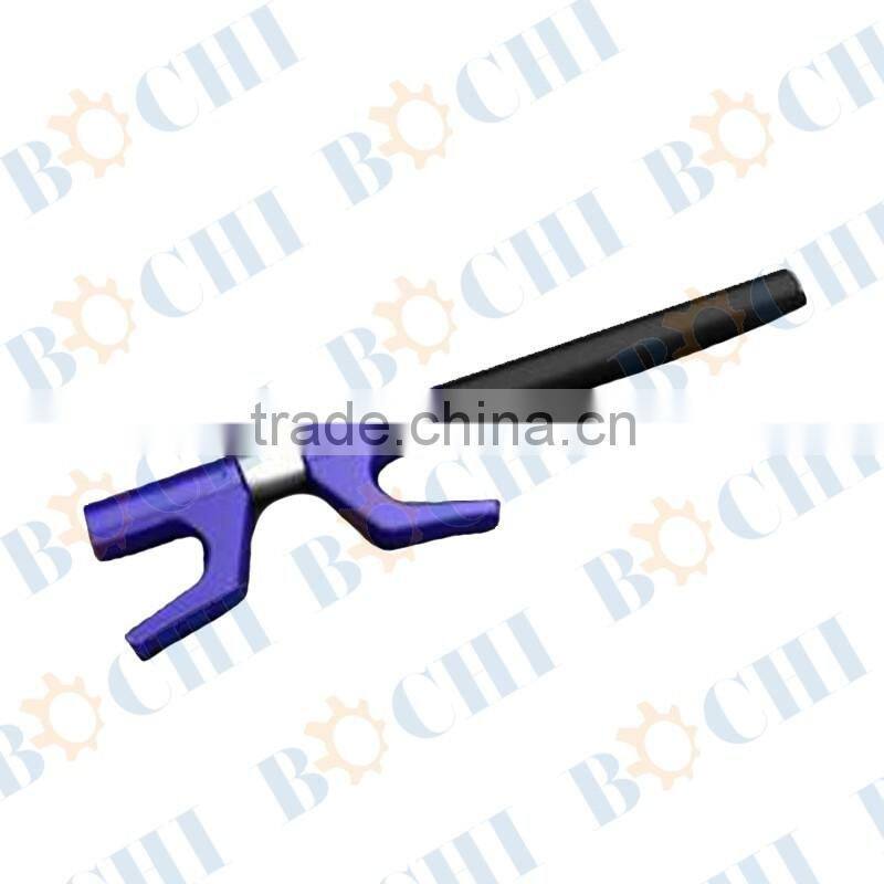 Foldable steering wheel lock for universal car with different color