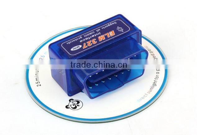 BEST QUALITY OBD2 V2.1 ELM 327 OBD2/OBD II Diagnostic Interface,best price Auto scanner elm327 interface bluetooth in stock