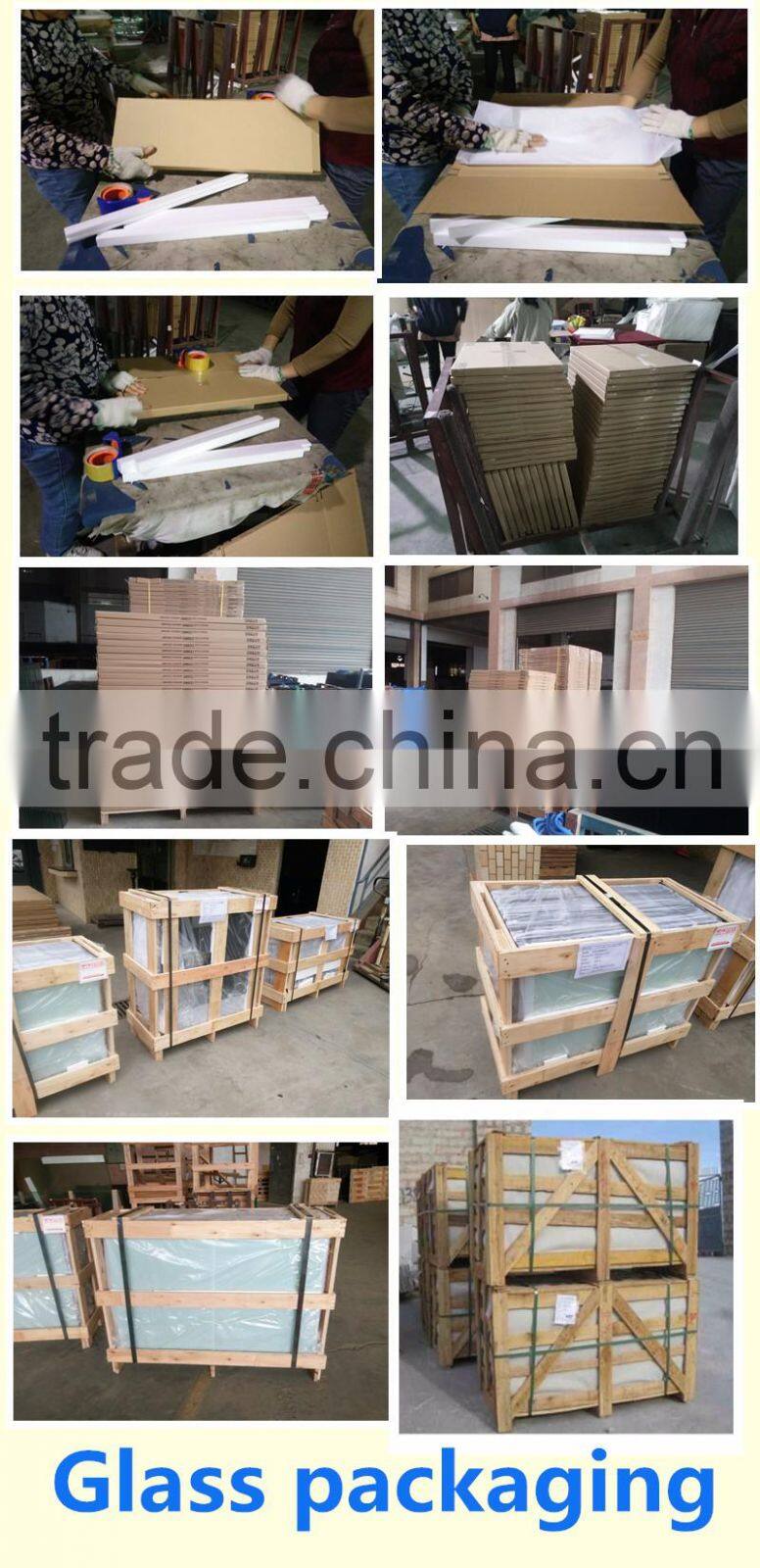 red white black office and coffee table tempered paint glass