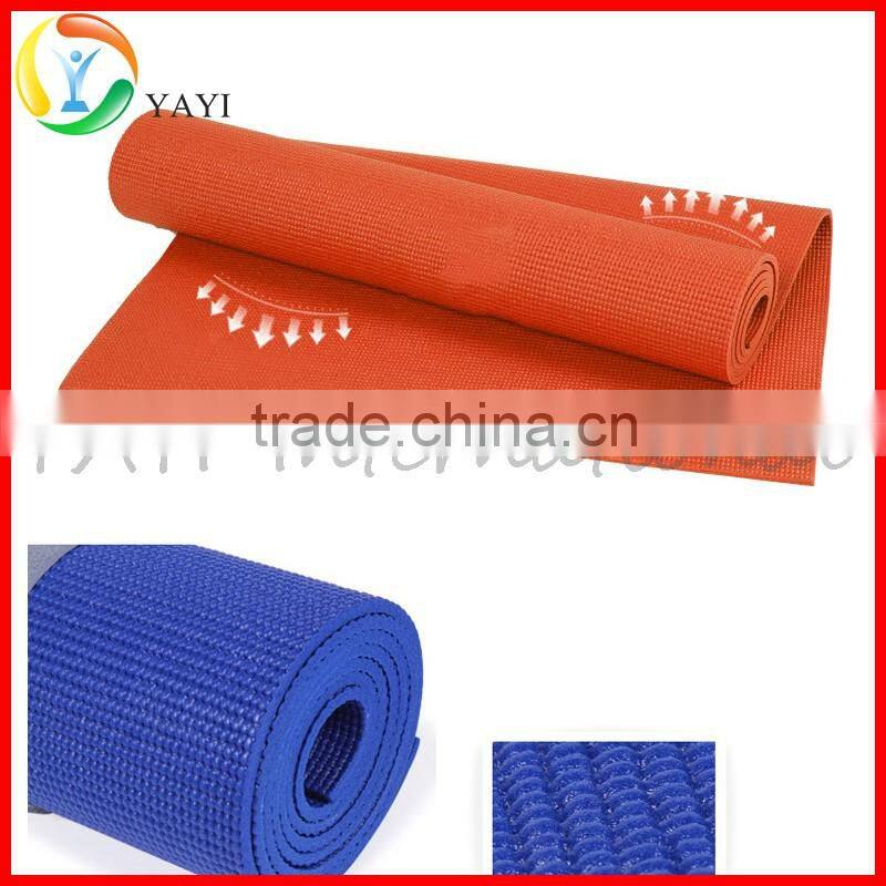 Cheap Yoga Pilates Exercise Lightweight PVC Yoga Mat