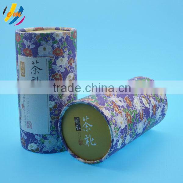 Luxury food packaging cardboard tubes made in China