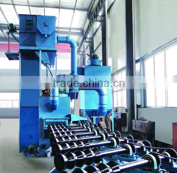 Steel Cylinder Sand Blasting Burnish Machine