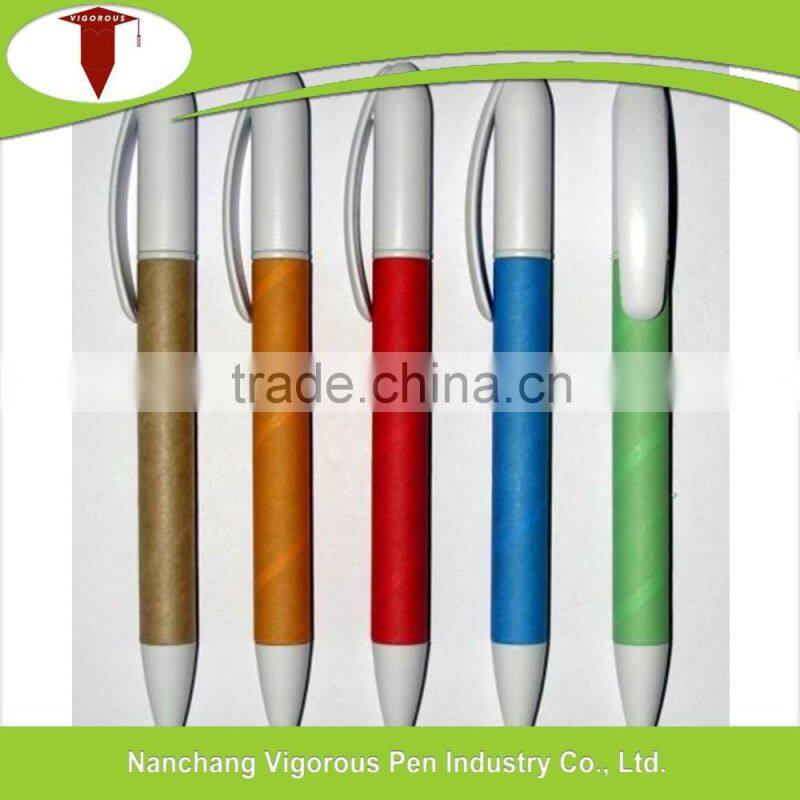 cheap eco friendly craft recycled paper pen