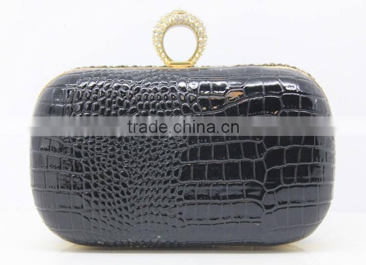 New arrival design cystal beaded evening bags for ladies acrylic clutch bag