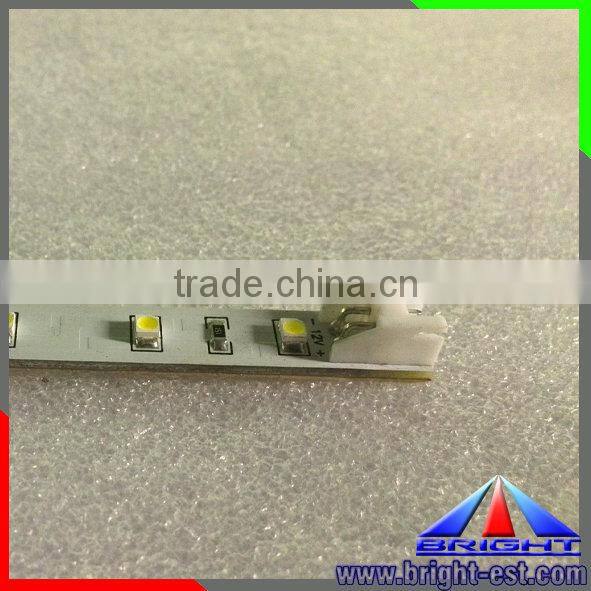 High lumens 3528 SMD LED hard strip bar light, 8mm width avaliable led 2835,3528 strip light with aluminum