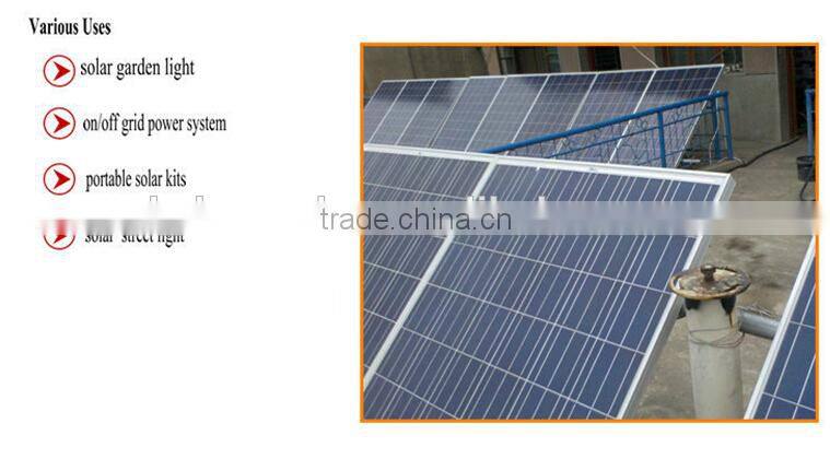 mono solar panel solar module 150W 160W PV poly crystalline TUV 10 years warranty