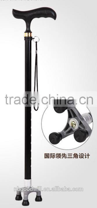 Three feet Alloy crutch ,The old man Aluminum Alloy crutch, telescopic crutch, cane cane light regulating old walker.
