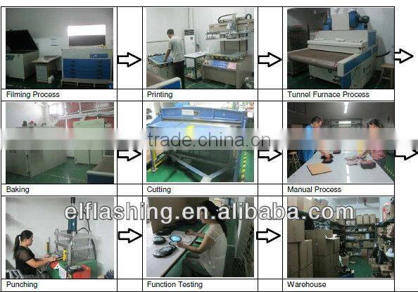 EL Panel with Acrylic Frames Using for Table,el sheet