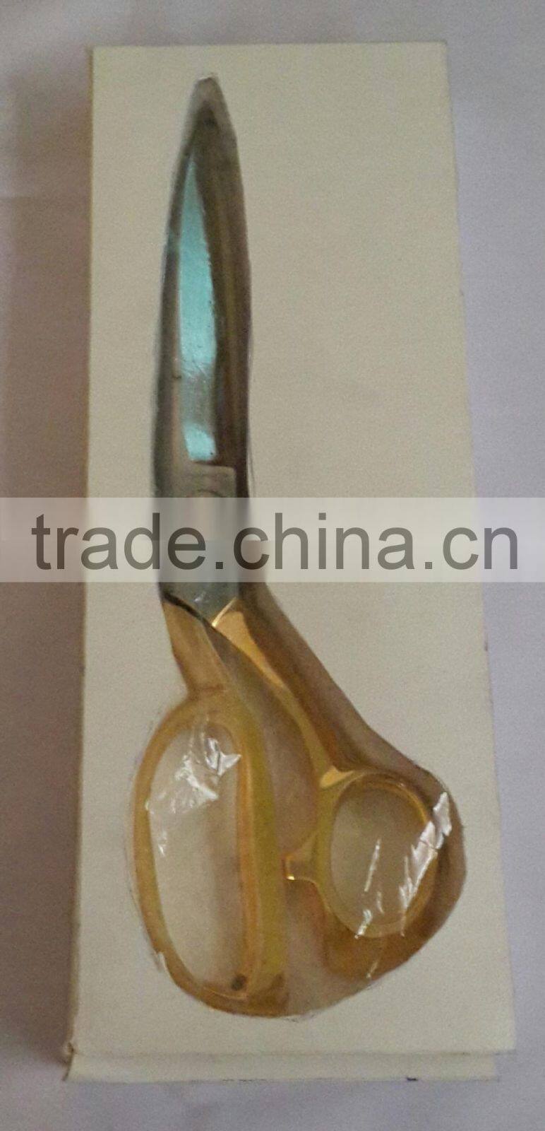 Professional Tailor Scissor Gold Plated
