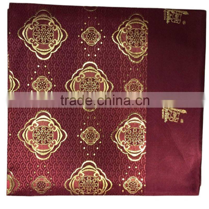 Royal bule African gele headtie / Swiss headtie / popular sego stock sample