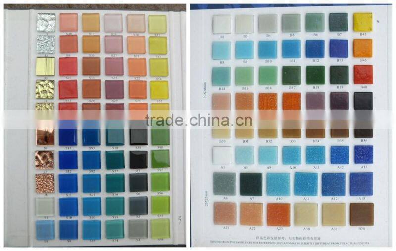 all kinds blue mosaic flower patterns for swimming pool decorative