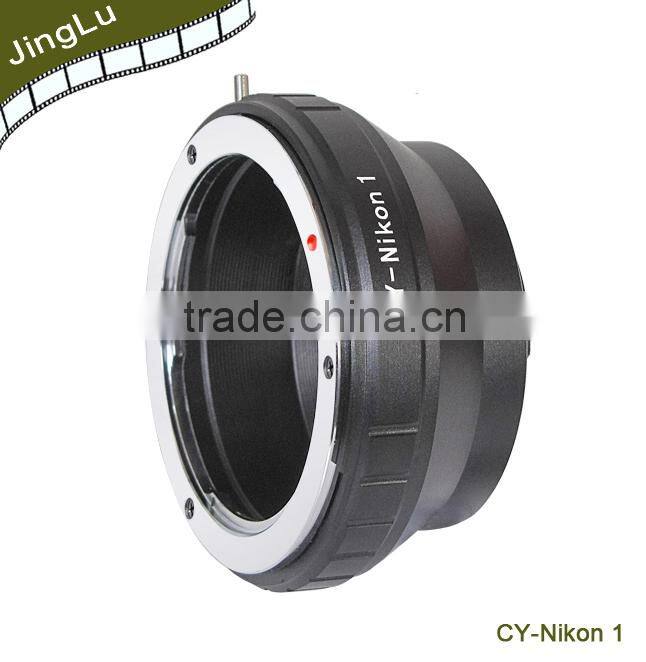 Lens adapter for CY mount lens to N1 J1 V1 camera body