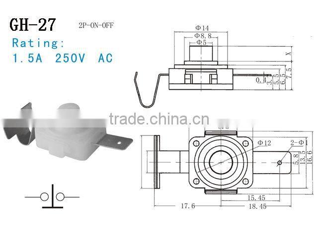 Superior quality crane push button switch