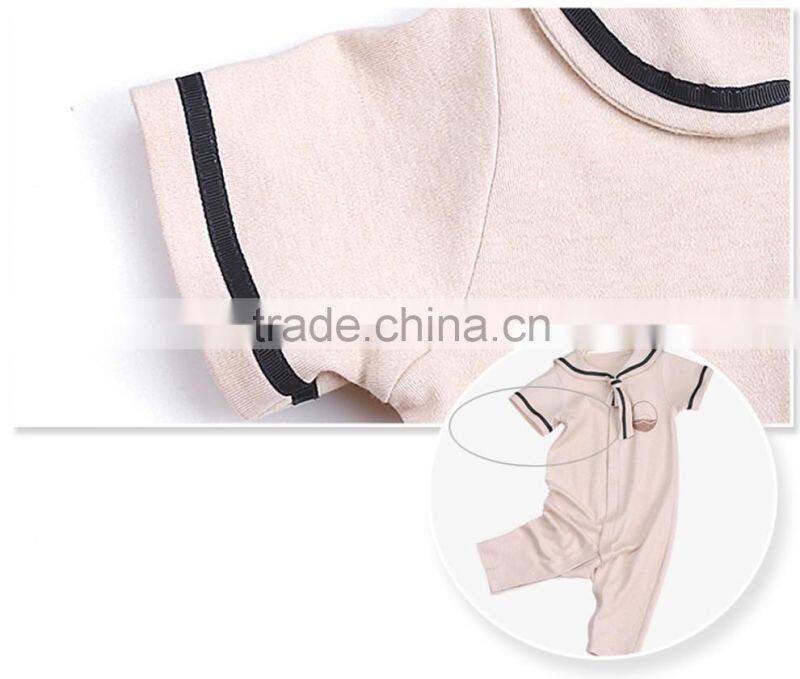 100% organic cotton Material Top quality baby rompers