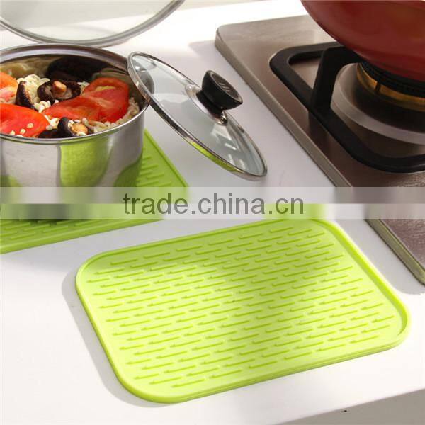 Multi Use Pad Anti Slip Silicone Mats Kitchenware Tools