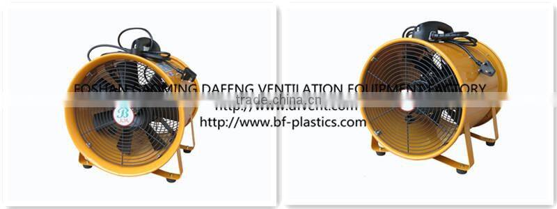 Electric portable exhaust blower fan 12'' 220V/50/60Hz with UK plug