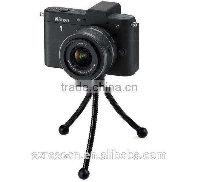 Mini Flexible Camera Tripod stand monopod Octopus Tripod for cell phone for G-opro Camera Accessories