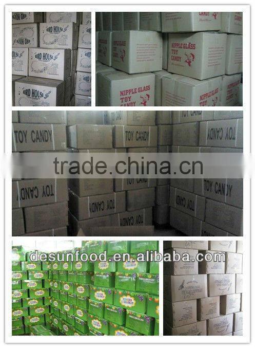 crystal rock candy Colourful Hard Candy In Cute heart Glass Bottle