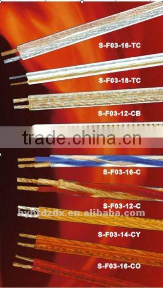 2 CoreTransparent Speaker Cables