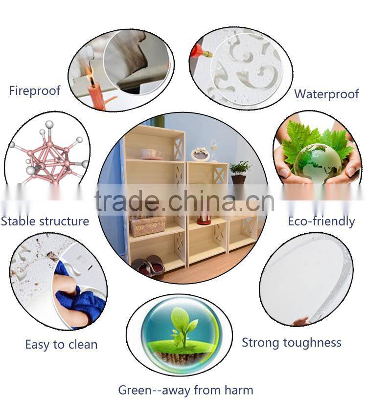 Expensive bedroom furniture pop combination white bookcase set