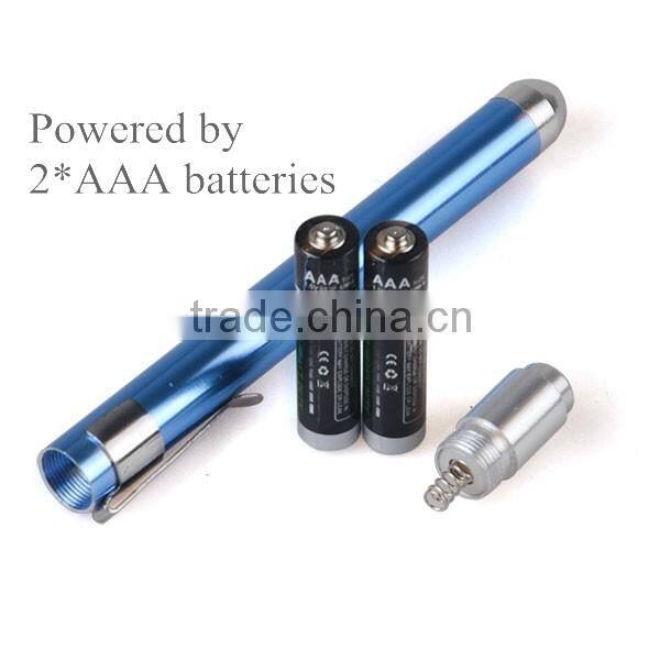 Hot sellers Aluminum Doctor LED Pen light eyes Pen Light