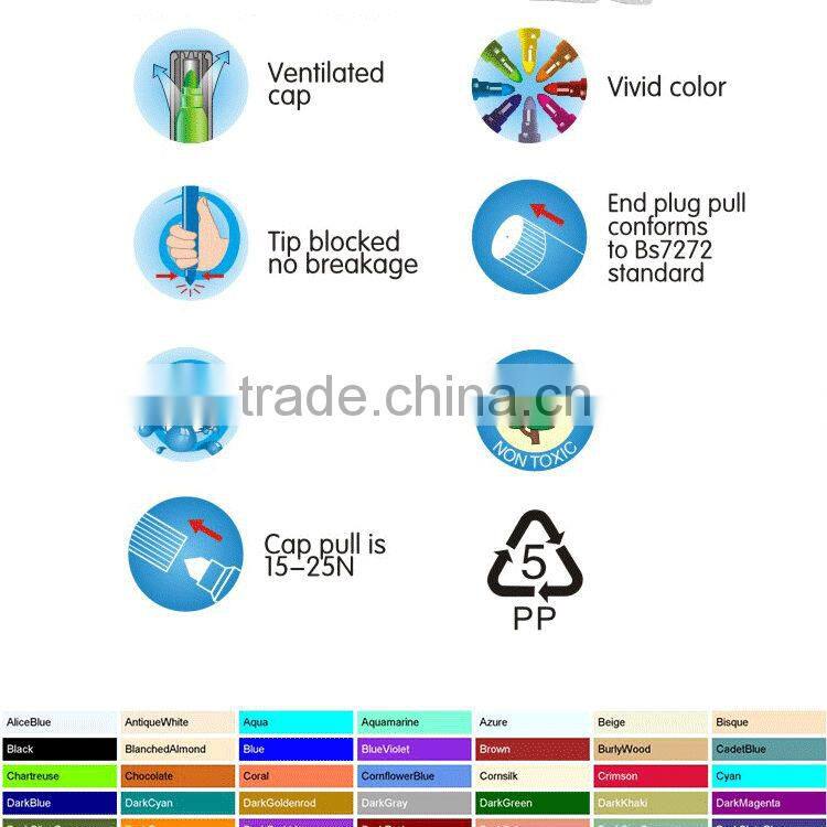 felt pen water color item # 633