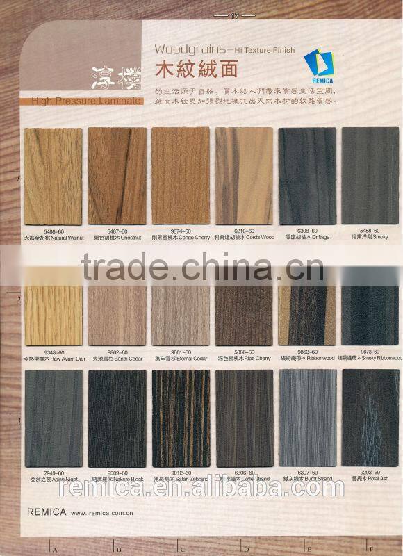 woodgrains decorative high pressure laminate