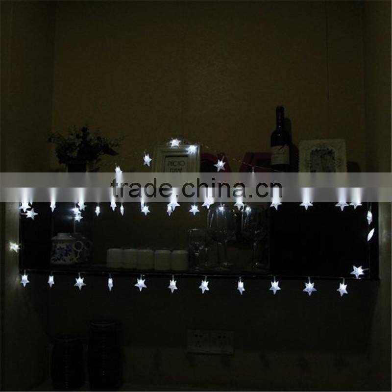 40 LED Star Fairy Light String Battery Powered for Indoor Outdoor Christmas, Partys, Wedding, New Year Decoration