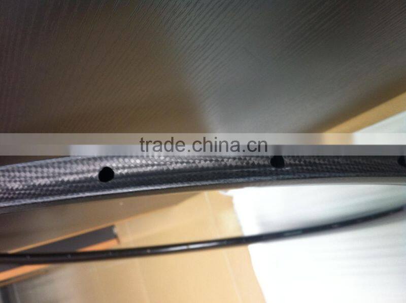700C super light weight tubular road bicycle carbon rims for sale