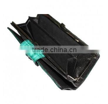 Crocodile leather wallet for women SWCRW-023