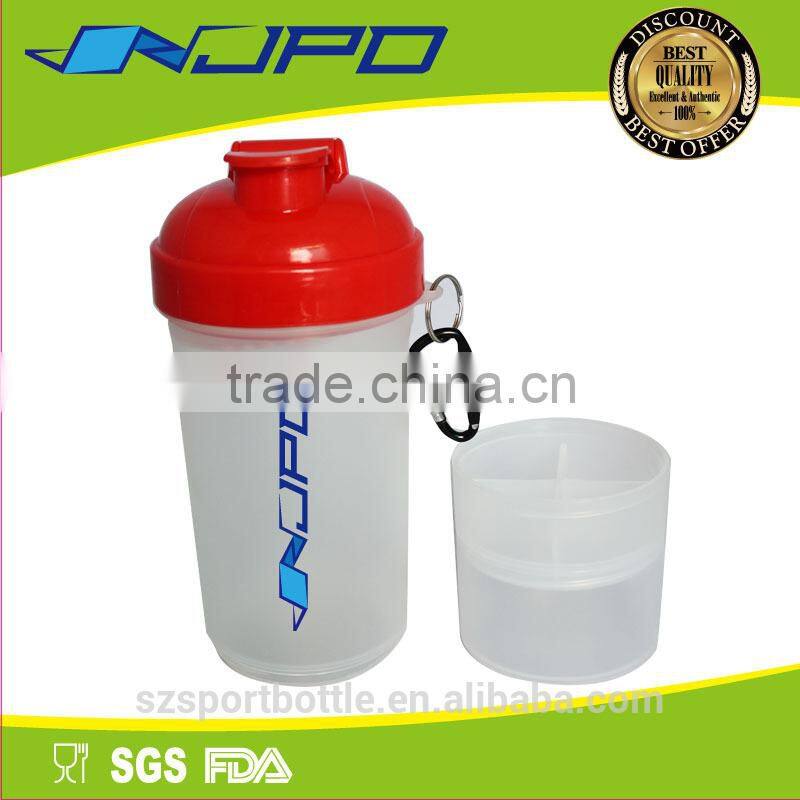 450ml Single Wall Seal Plastic Type Fashionable Joyshaker Water Bottle