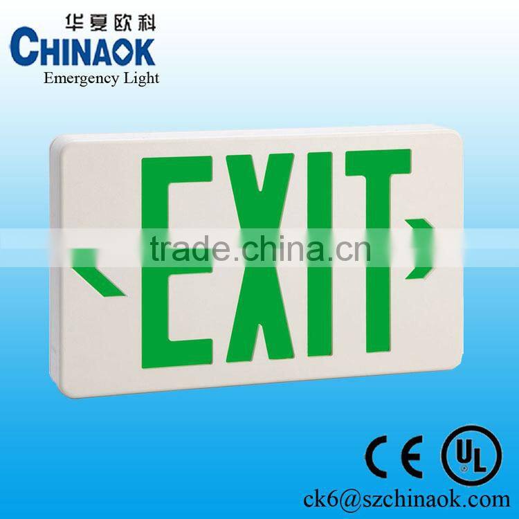 Ni-Cd Battery Best Quality Ceiling Mounted Led Emergency Exit Sign