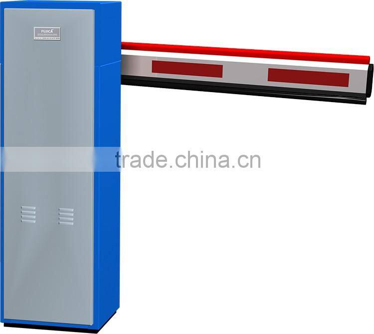 Crash barrier with loop detector for vehicle parking system